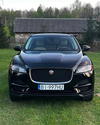 Jaguar F-Pace cena 115900 przebieg: 112800, rok produkcji 2017 z Białystok małe 742